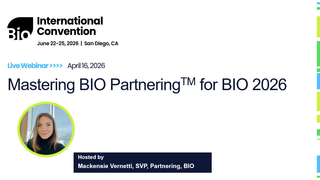 Video tile_Driven by Purpose: Mastering BIO Partnering™ for the 2026 BIO International Convention