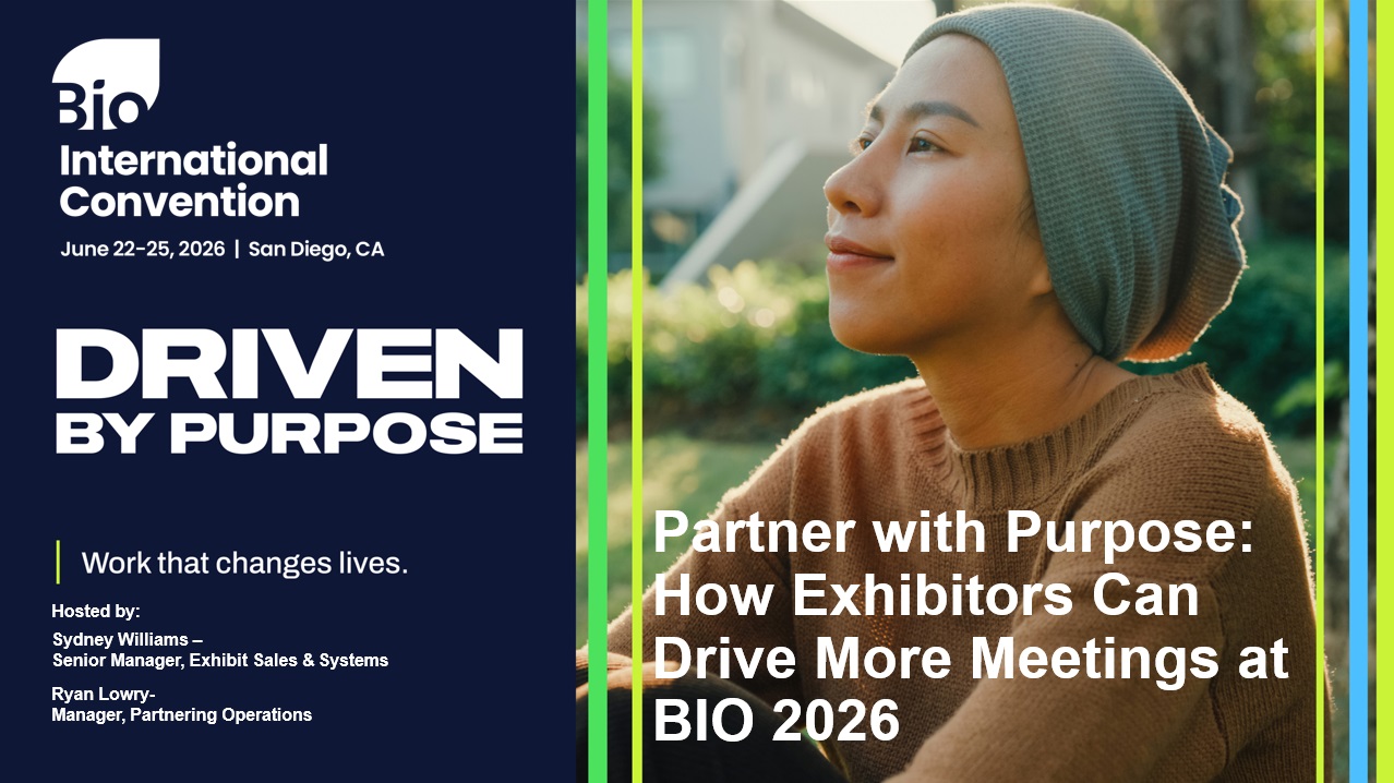 Video tile_Partner with Purpose_How Exhibitors Can Drive More Meetings at BIO 2026